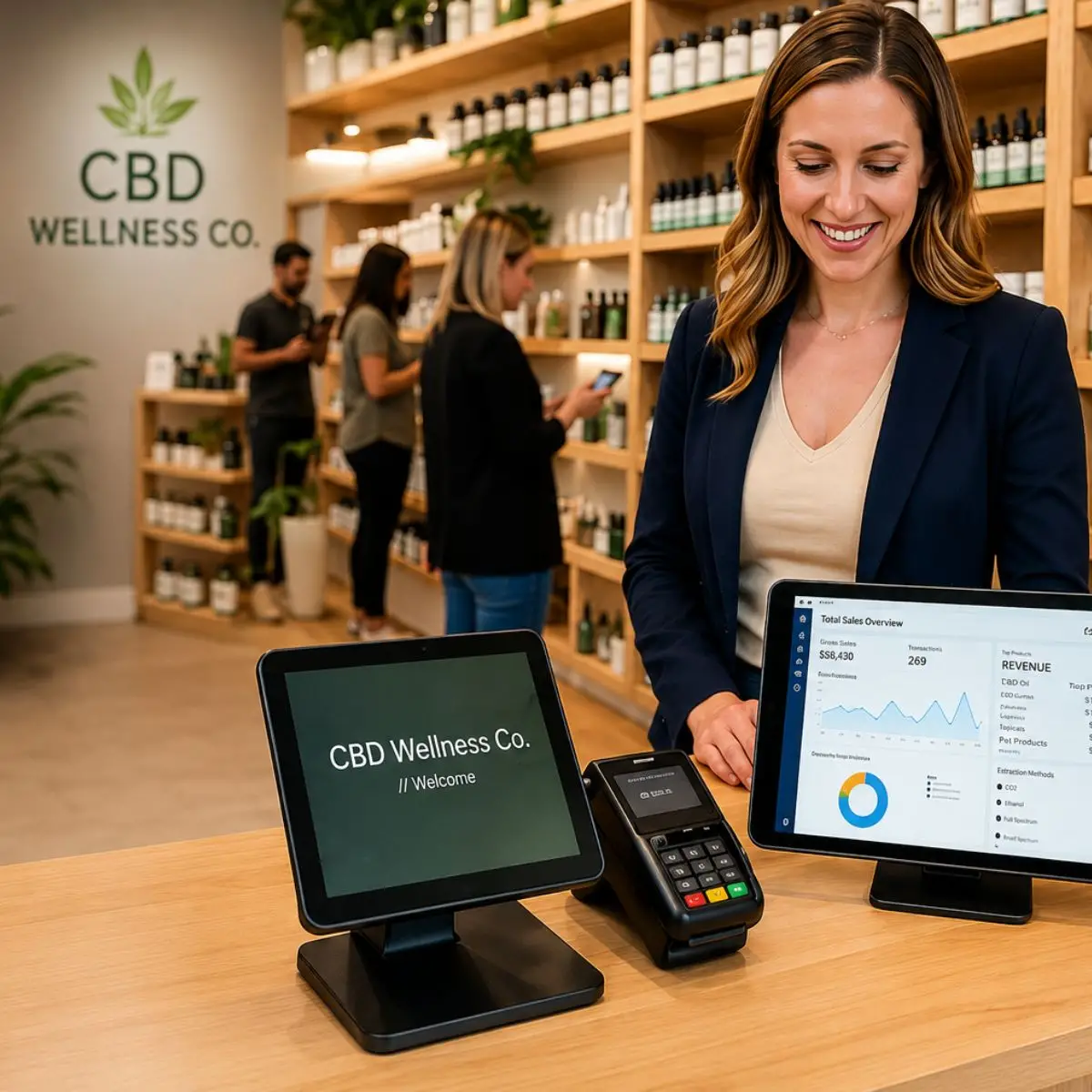 CBD local merchant services compagny using Huskerpay credit card processing in Omaha