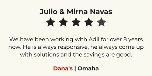 Huskerpay Omaha Testimonials 4 Small business owner in Omaha giving a positive review of HuskerPay merchant services.